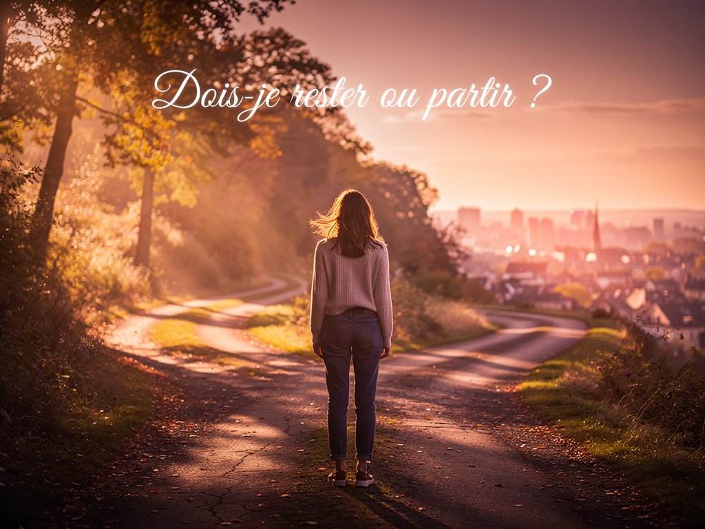Dois-je rester ou partir ?